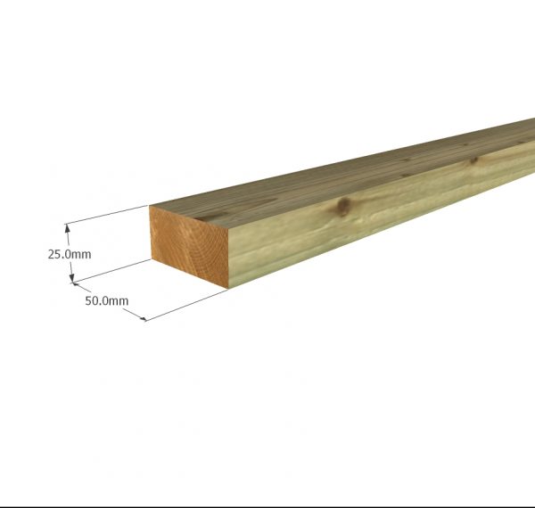 25 x 50mm Treated Batten - Image 3