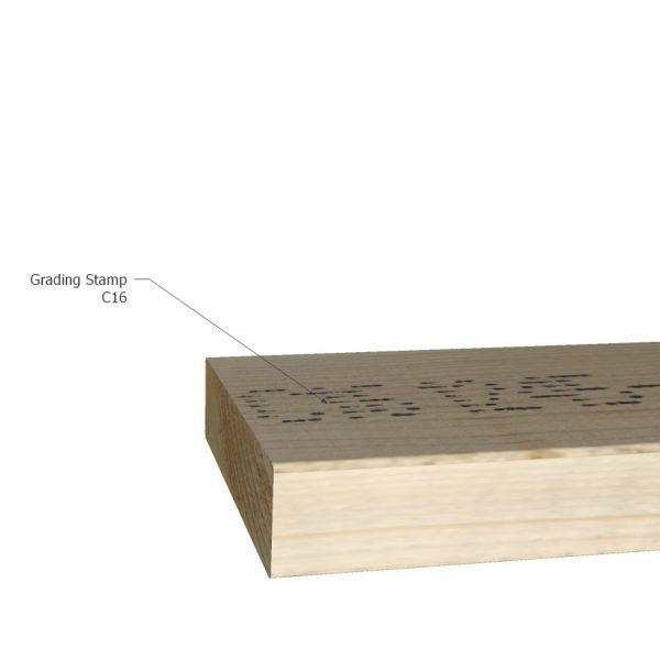 47 x 150mm (44 x 145mm finished size) Eased Edge C16 Grade Timber Joists - Image 3