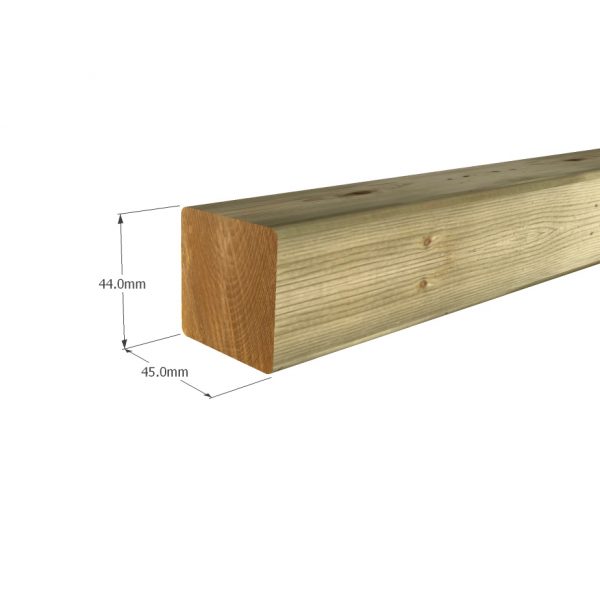 44 x 45mm x 4.8m Treated - Image 2