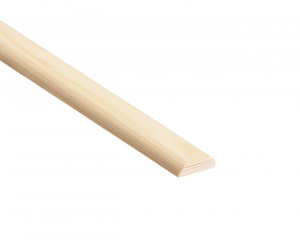 Hardwood 'D' Mould